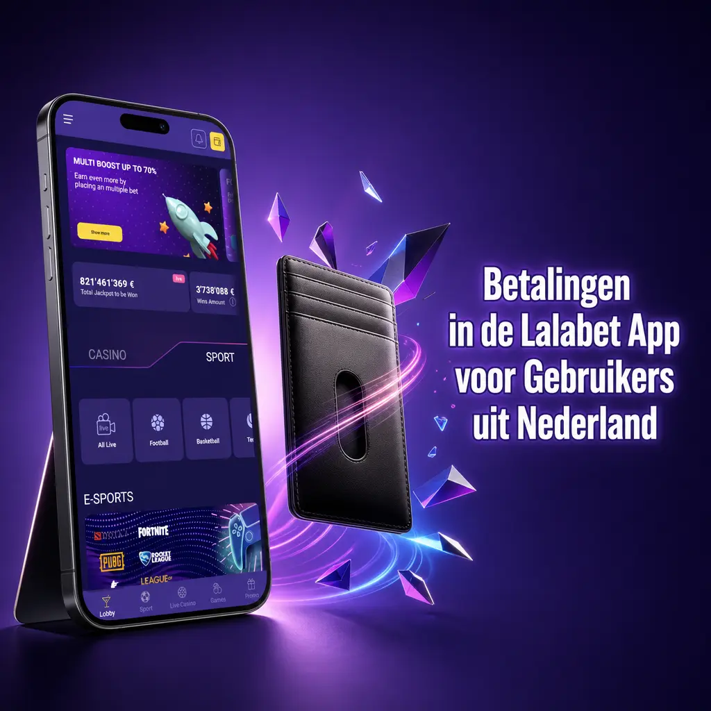Lalabet app betaalmethoden Nederland: iDEAL, Visa, crypto en meer met snelle uitbetalingen