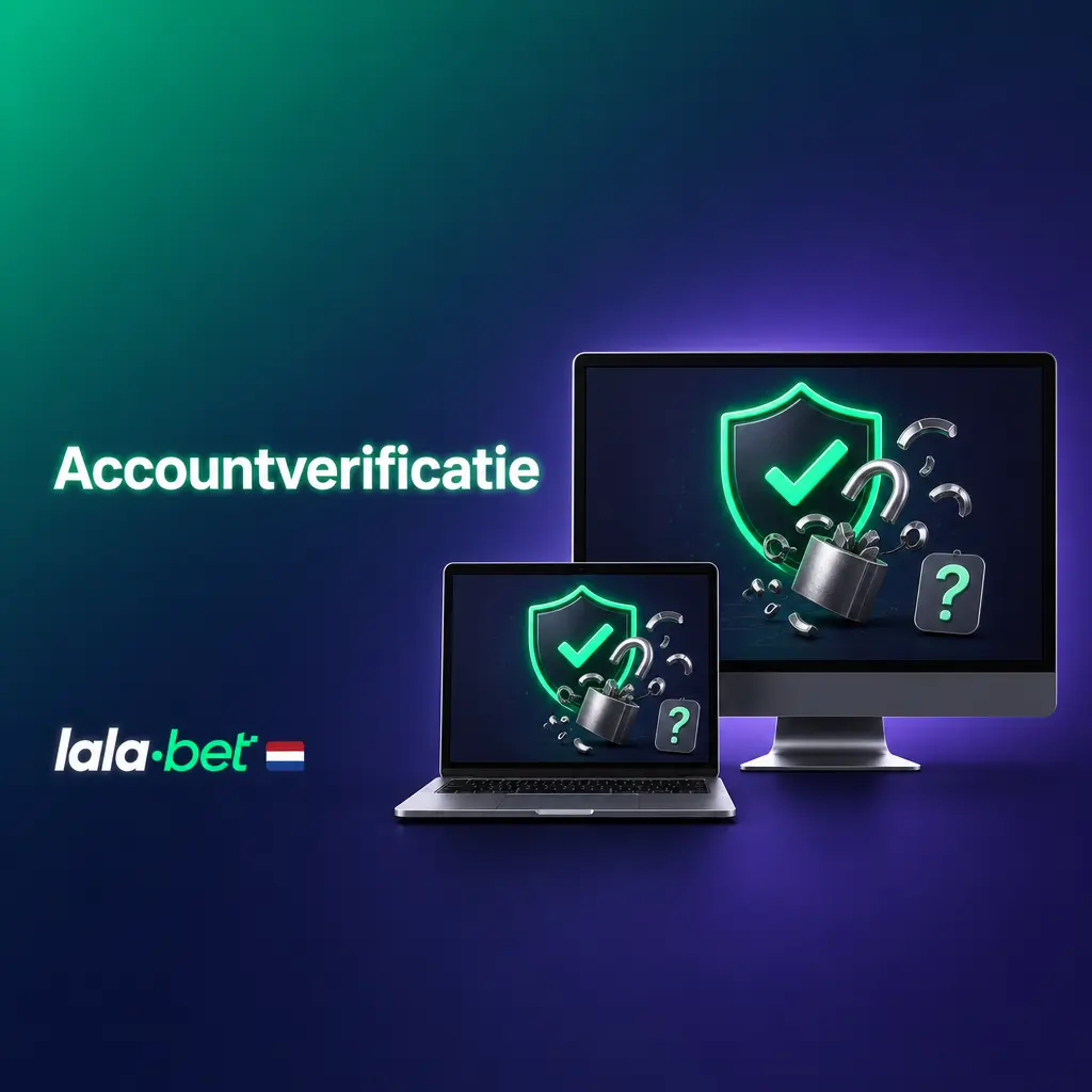 Lalabet accountverificatie KYC proces voor Nederlandse spelers met documenten uploaden en identiteitsbevestiging