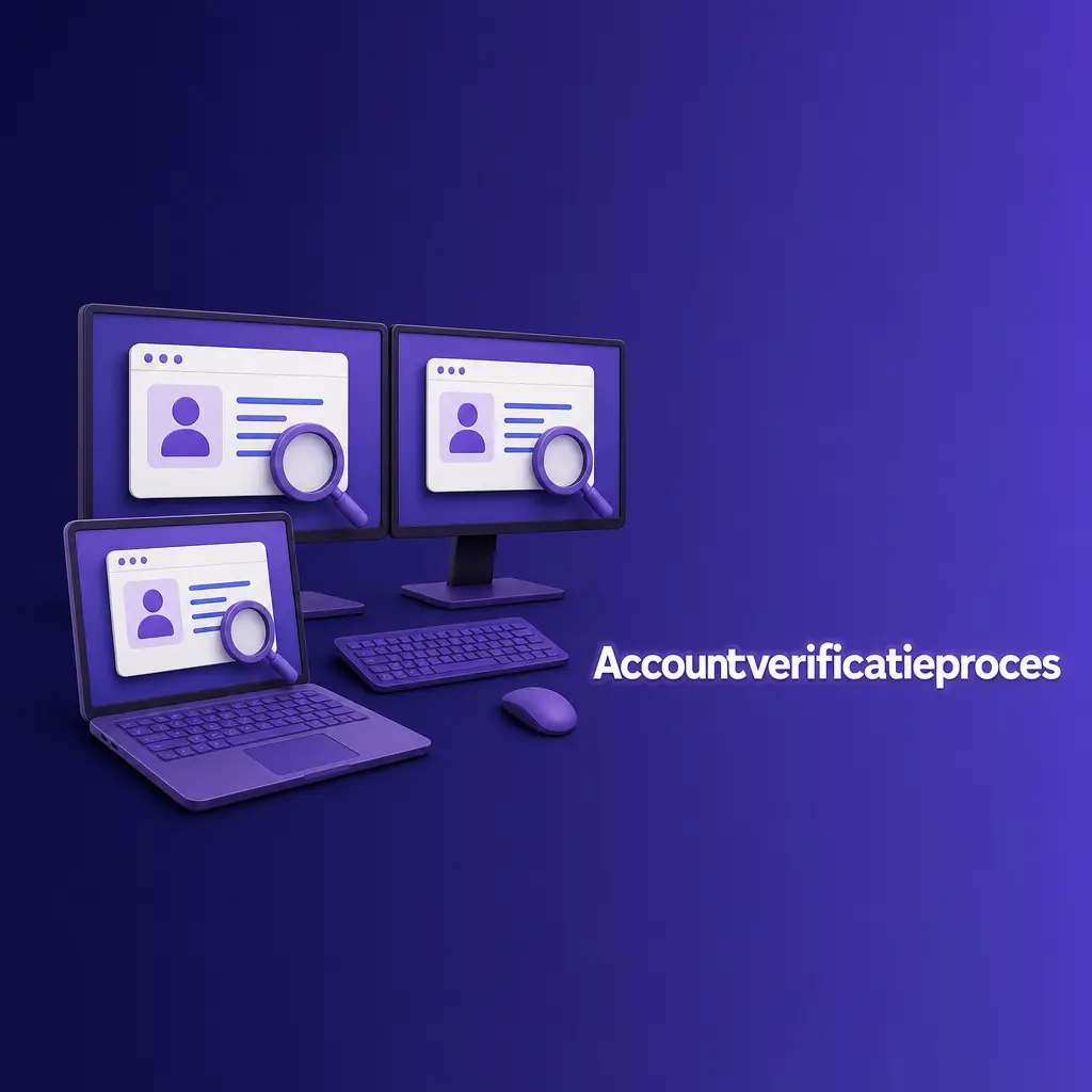 Accountverificatieproces met identiteits-, adres- en betalingsverificatie voor KSA-conforme toegang tot opnames