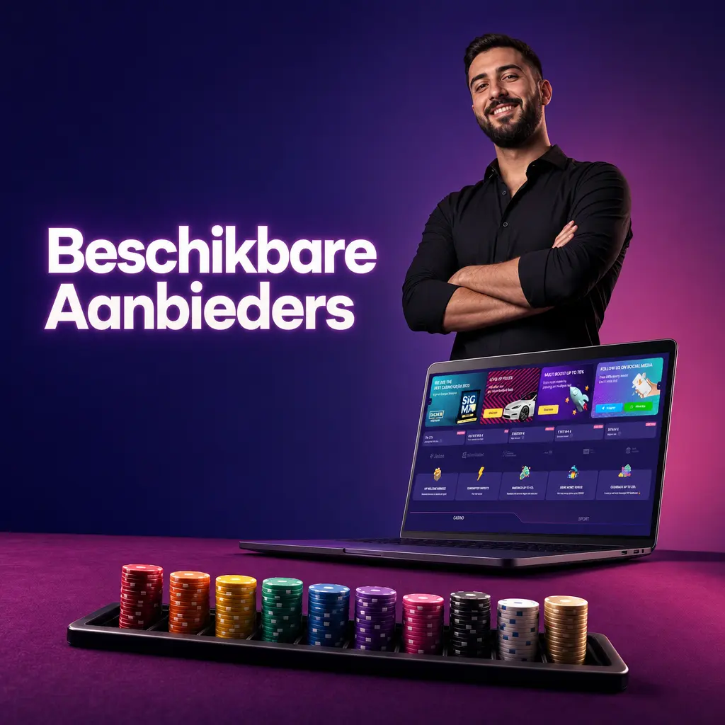 Live casino software aanbieders Evolution, Pragmatic Play en Ezugi met gecertificeerde studio's en OCR-technologie