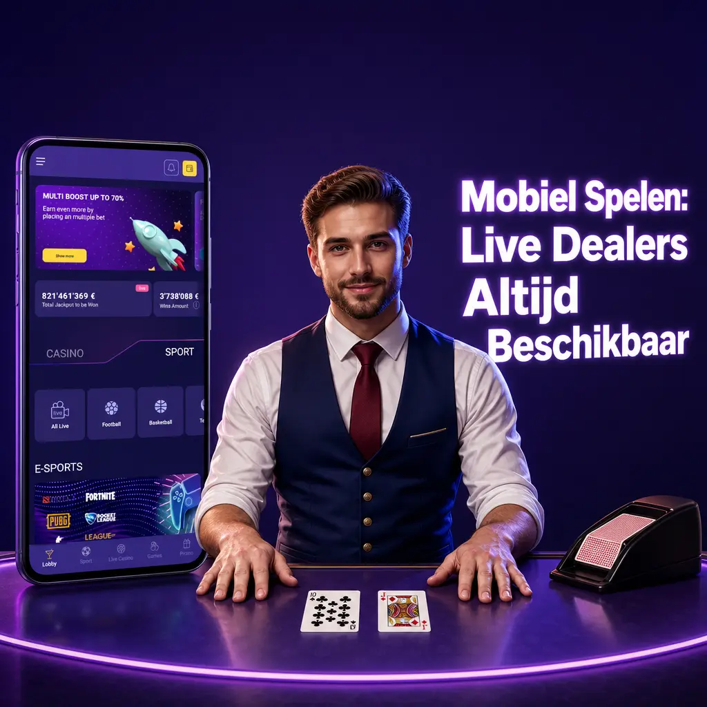 Lalabet live casino op mobiel met HD-streaming, live dealer chat en geoptimaliseerde interface voor smartphones