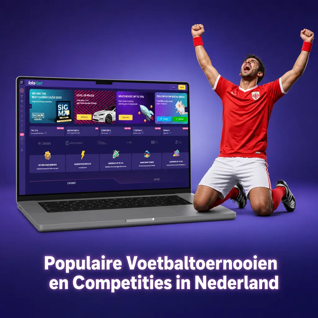 Populaire voetbaltoernooien en competities in Nederland, inclusief Eredivisie, Champions League en FIFA Wereldbeker