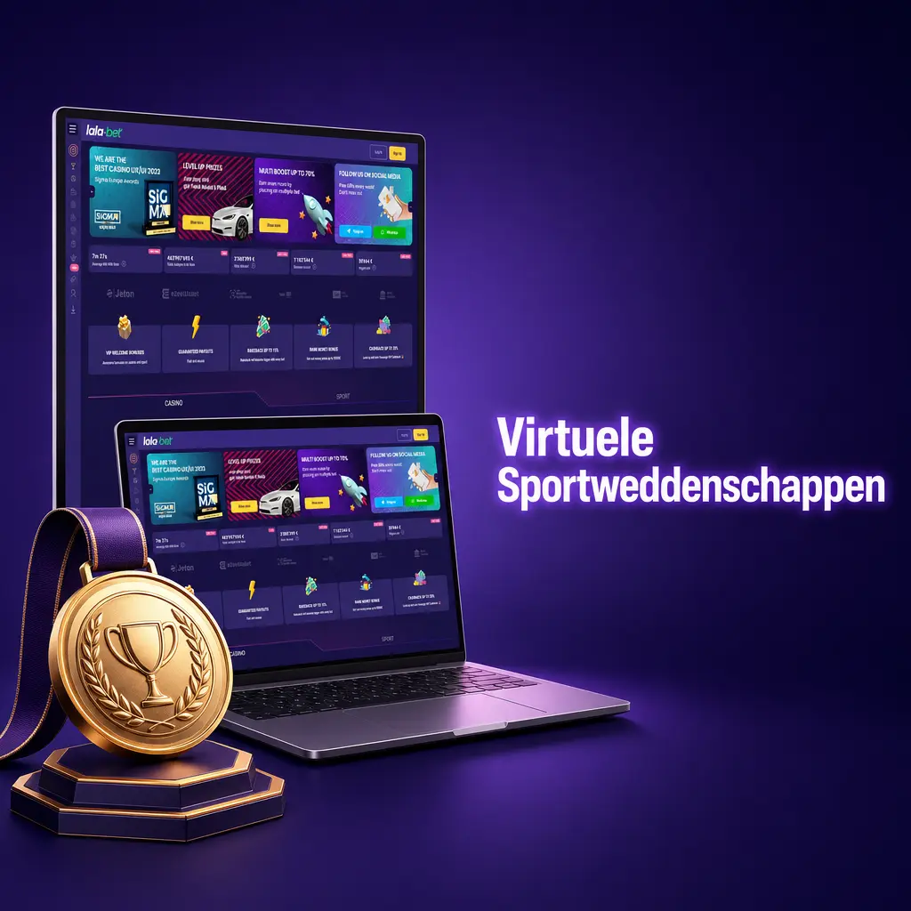 Virtuele sportweddenschappen met voetbal, paardensport, motorsport en basketbal op Lalabet