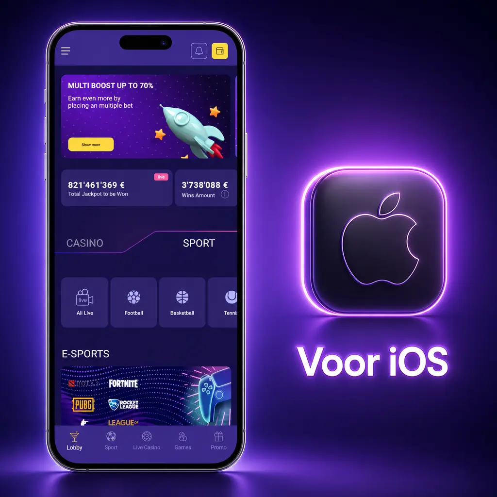 Lalabet iOS-app downloaden voor iPhone en iPad met live casino en stortingen via de App Store