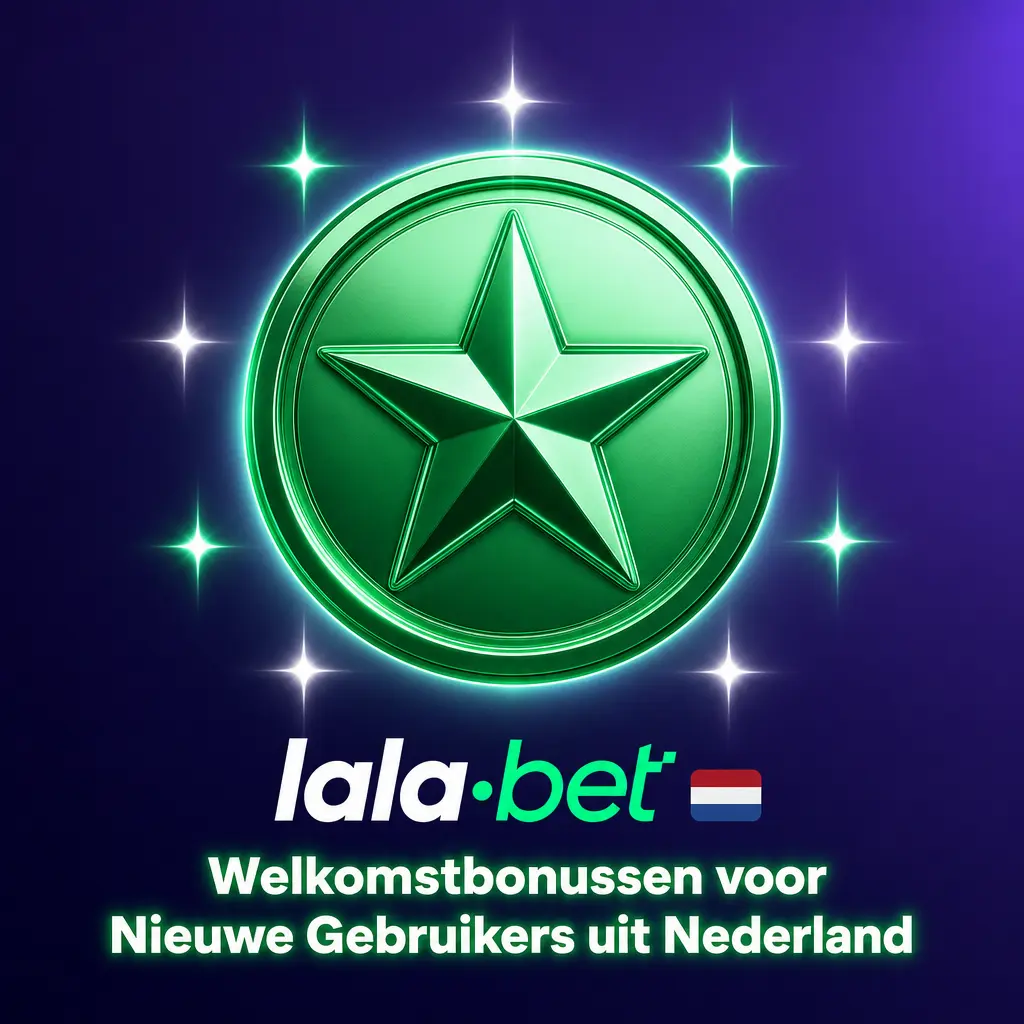 Lalabet welkomstbonussen Nederland: casinobonus 100% tot €500 + 100 FS en sportbonus Freebet €50 + 25 FS