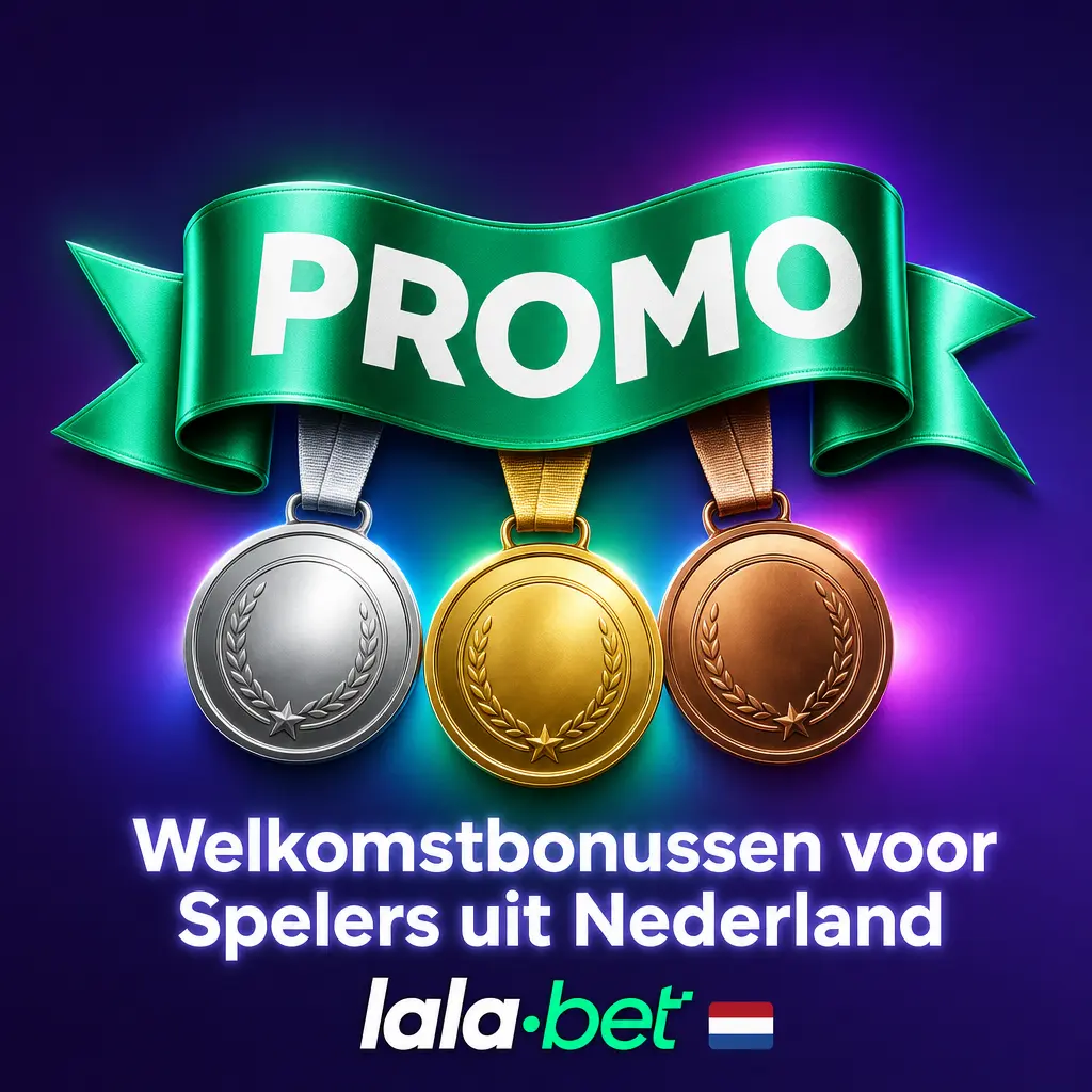 Lalabet welkomstbonus Nederland: 100% tot €500 + 100 Free Spins casino of €50 Freebet sport