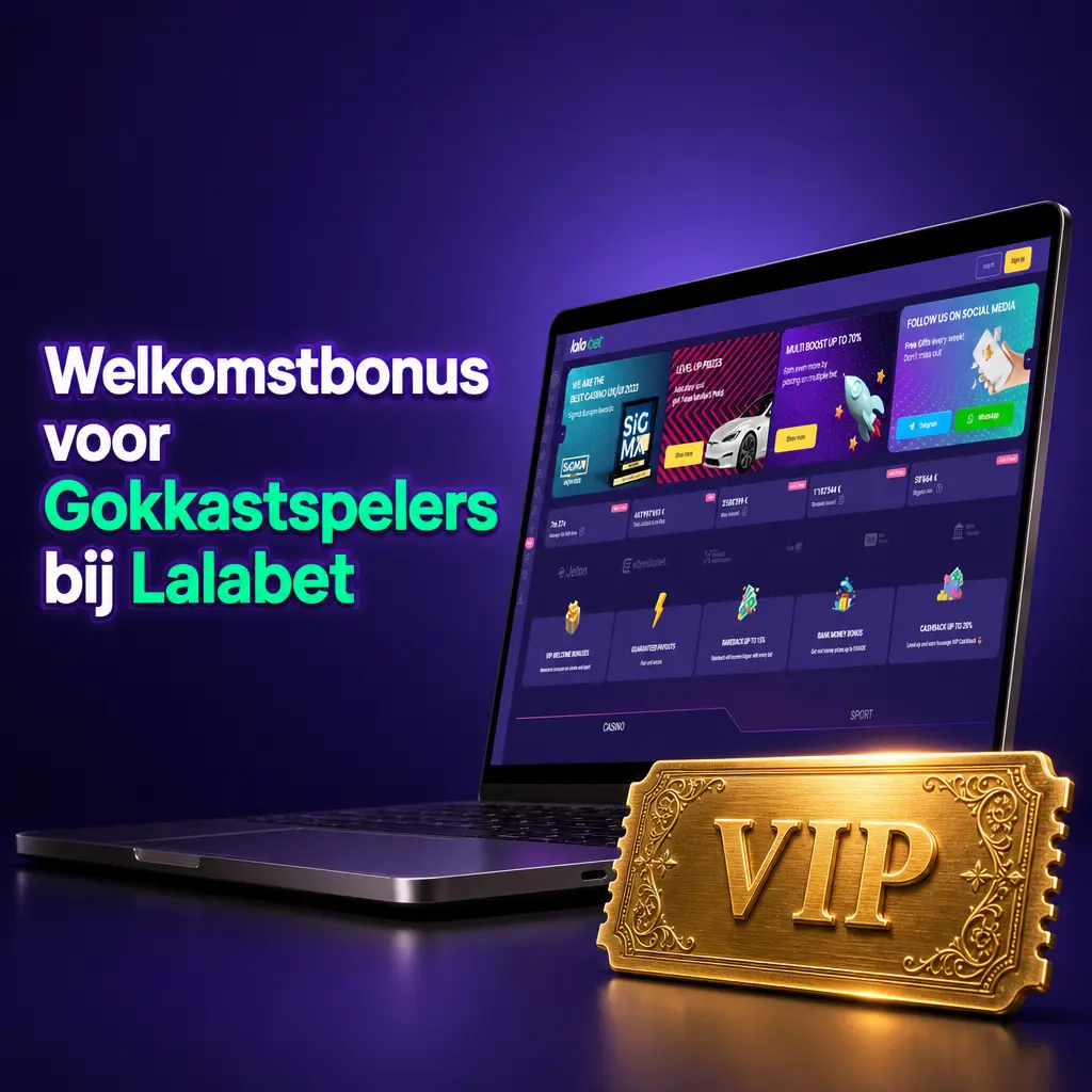 Lalabet welkomstbonus: 100% tot €500 plus 100 freespins voor nieuwe gokkastspelers na eerste storting